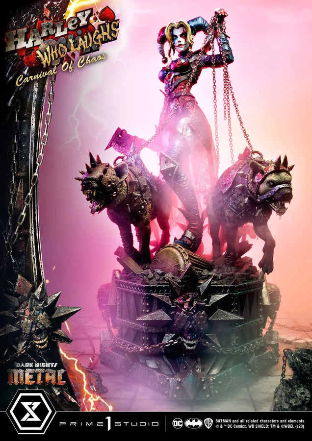 Harley Quinn Who Laughs (Regular Version) Dark Nights: Metal (Comics) – Prime1Studio – ActionFigure Brasil