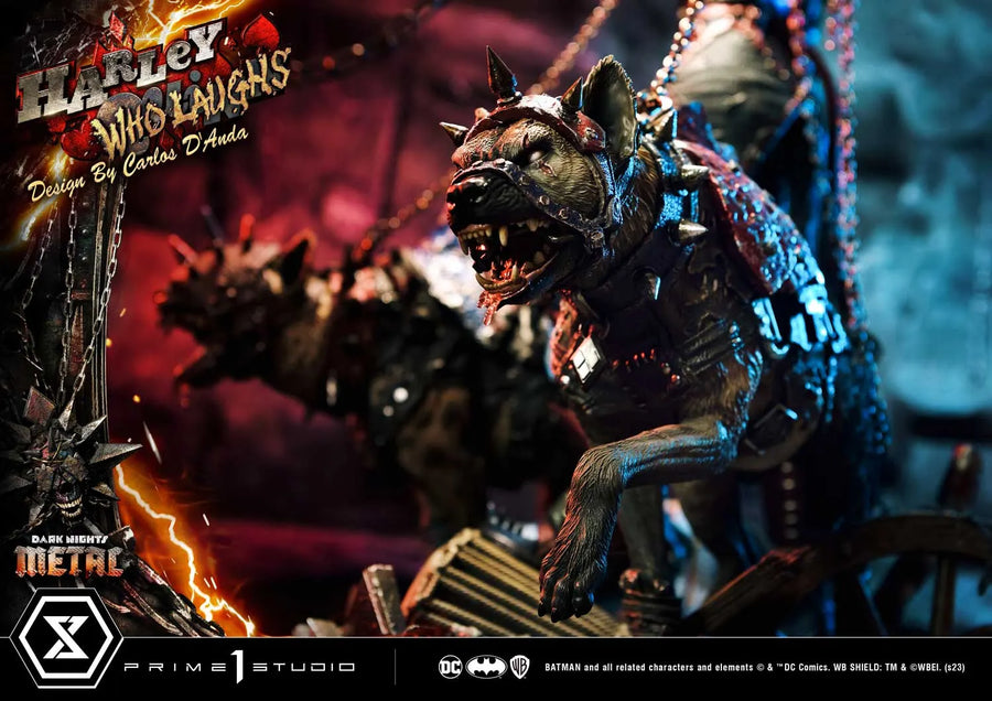 Harley Quinn Who Laughs (Regular Version) Dark Nights: Metal (Comics) – Prime1Studio – ActionFigure Brasil