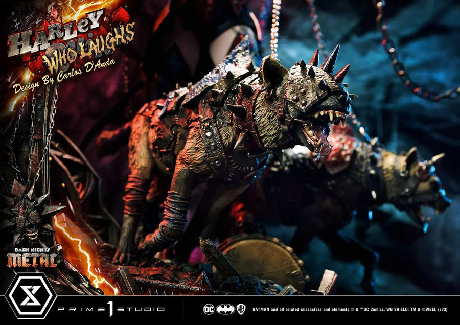 Harley Quinn Who Laughs (Regular Version) Dark Nights: Metal (Comics) – Prime1Studio – ActionFigure Brasil