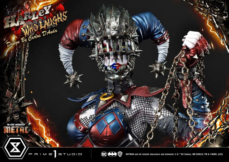 Harley Quinn Who Laughs (Regular Version) Dark Nights: Metal (Comics) – Prime1Studio – ActionFigure Brasil
