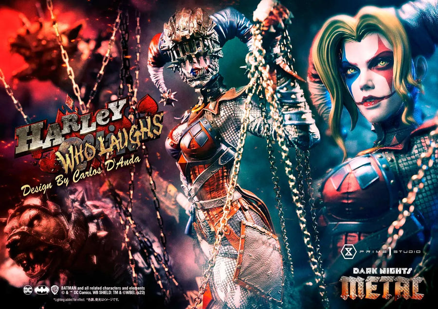 Harley Quinn Who Laughs (Regular Version) Dark Nights: Metal (Comics) – Prime1Studio – ActionFigure Brasil