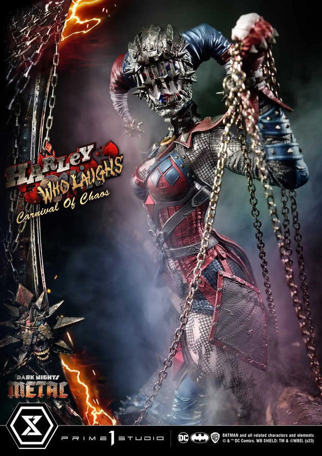 Harley Quinn Who Laughs (Regular Version) Dark Nights: Metal (Comics) – Prime1Studio – ActionFigure Brasil
