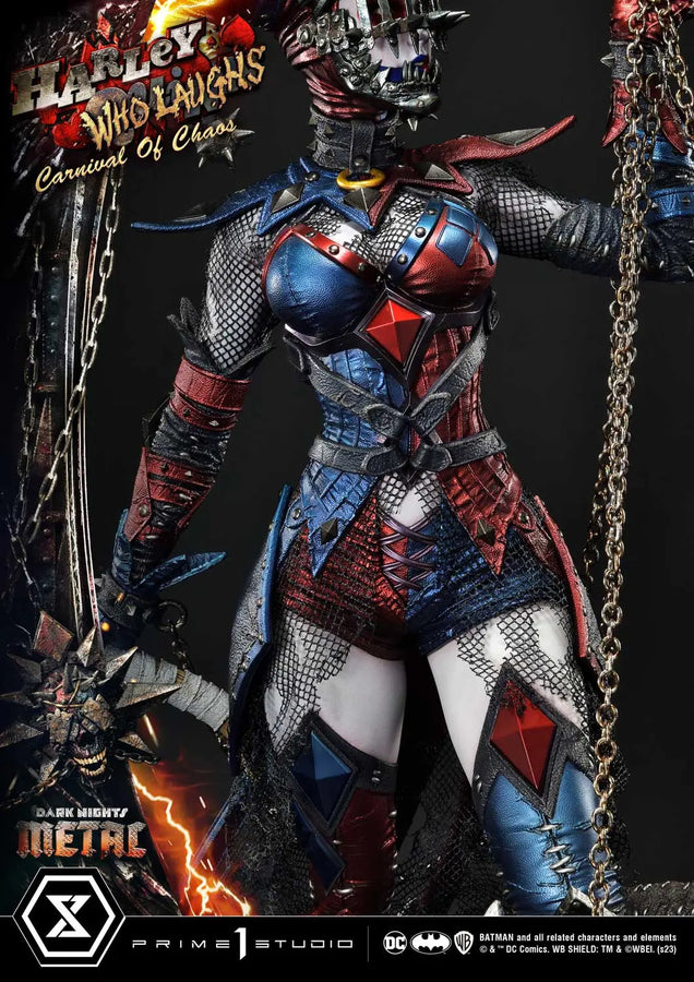 Harley Quinn Who Laughs (Regular Version) Dark Nights: Metal (Comics) – Prime1Studio – ActionFigure Brasil