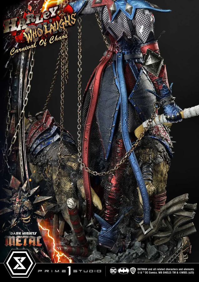 Harley Quinn Who Laughs (Regular Version) Dark Nights: Metal (Comics) – Prime1Studio – ActionFigure Brasil