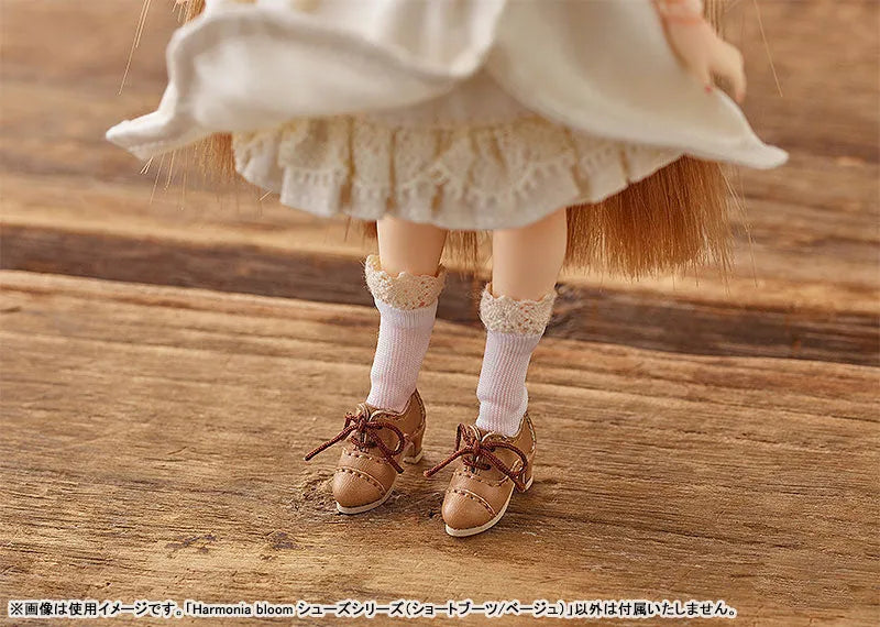 Harmonia bloom Shoes Series (Short Boots/Beige) (DOLL ACCESSORY)ㅤ – Good Smile Company – ActionFigureBrasil