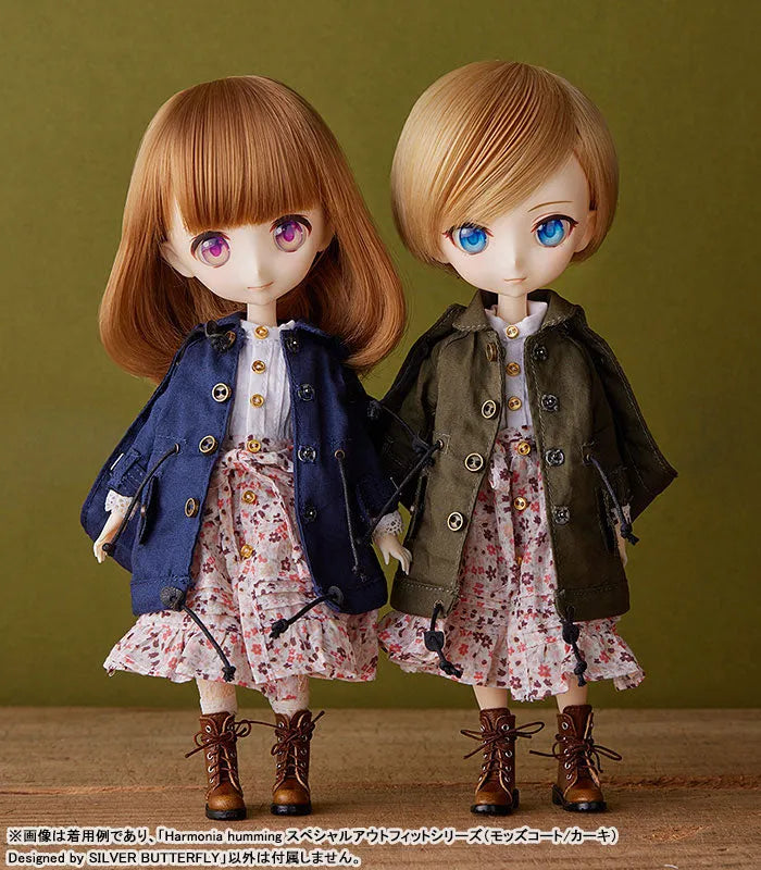 Harmonia humming Special Outfit Series (Mod Coat/Khaki) Designed by SILVER BUTTERFLYㅤ – Good Smile Company – ActionFigureBrasil