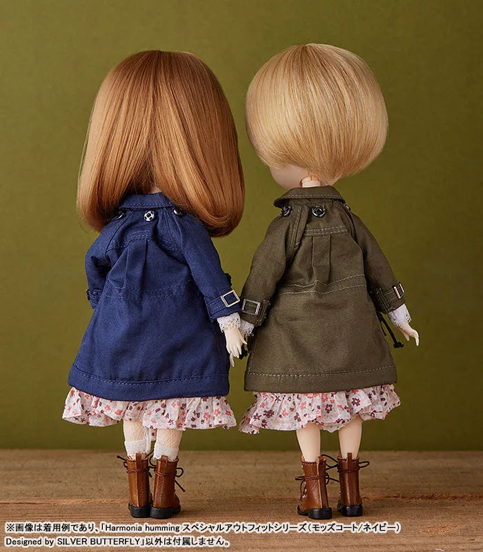 Harmonia humming Special Outfit Series (Mod Coat/Navy) Designed by SILVER BUTTERFLYㅤ – Good Smile Company – ActionFigureBrasil