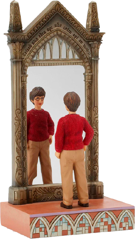 Harry & Mirror of Erised – Enesco, LLC – ActionFigure Brasil