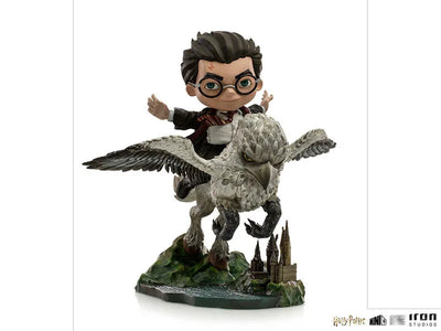"Harry Potter" Iron Studios Mini Statue "Minico" Harry Potter & Buckbeakㅤ – Iron Studios – ActionFigure Brasil