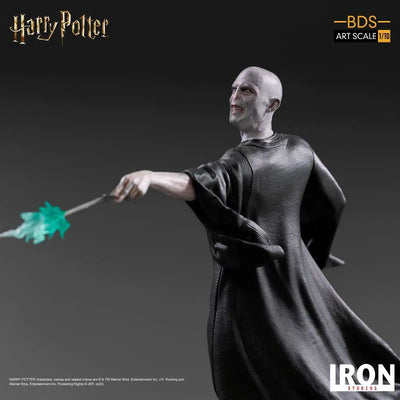 Harry Potter / Voldemort 1/10 Battle Diorama Series Art Scale Statueㅤ – Iron Studios – ActionFigureBrasil — embalagem