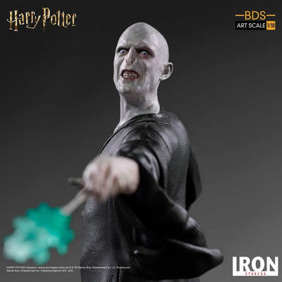 Harry Potter / Voldemort 1/10 Battle Diorama Series Art Scale Statueㅤ – Iron Studios – ActionFigureBrasil — iluminação de estúdio