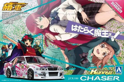 Hataraku Maou-sama! - Itasha - Kunny`z JZX100 Chaser - 1/24 (Aoshima)ㅤ – Aoshima – ActionFigureBrasil