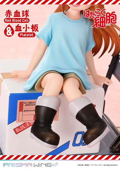 Hataraku Saibou - AE3803 - Platelet - Prisma Wing (Prime 1 Studio)ㅤ – Prime 1 Studio – ActionFigure Brasil — com base expositora
