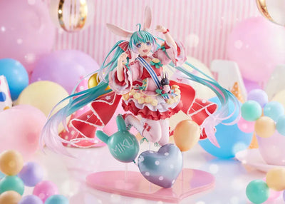 Hatsune Miku 1/7 Scale Figure - Birthday 2021 (Pretty Rabbit Ver.) by Spiritaleㅤ – Spiritale – ActionFigure Brasil