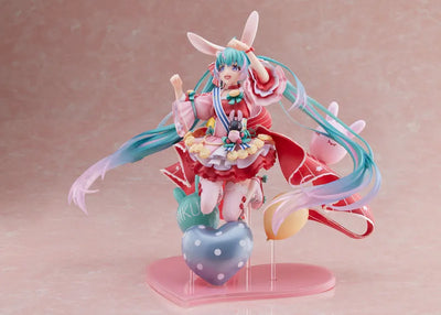 Hatsune Miku 1/7 Scale Figure - Birthday 2021 (Pretty Rabbit Ver.) by Spiritaleㅤ – Spiritale – ActionFigureBrasil — com base expositora