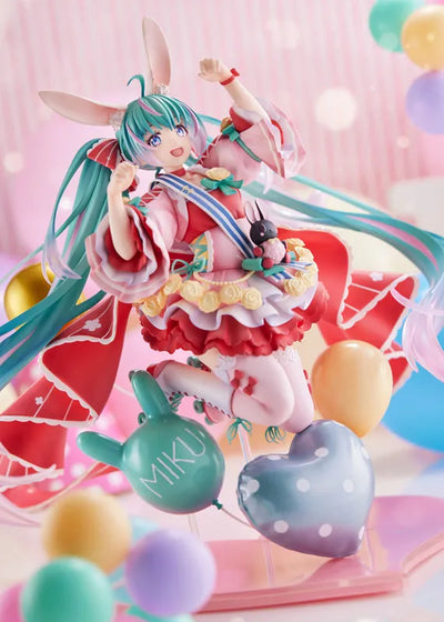Hatsune Miku 1/7 Scale Figure - Birthday 2021 (Pretty Rabbit Ver.) by Spiritaleㅤ – Spiritale – ActionFigure Brasil — embalagem