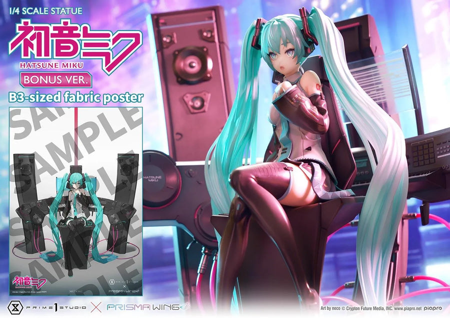 Hatsune Miku (Deluxe Bonus Version) Piapro Characters – Prime1Studio – ActionFigure Brasil