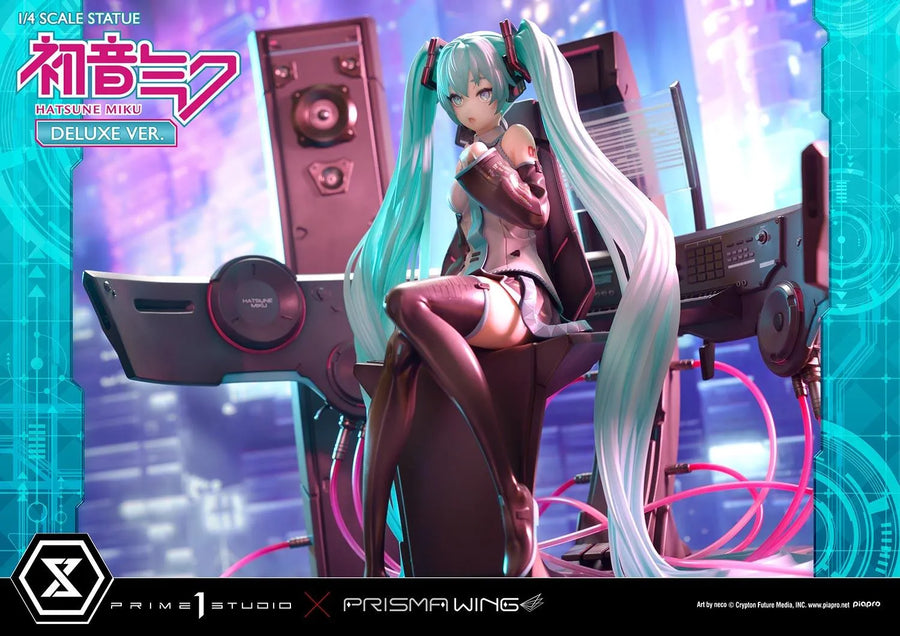 Hatsune Miku (Deluxe Bonus Version) Piapro Characters – Prime1Studio – ActionFigure Brasil