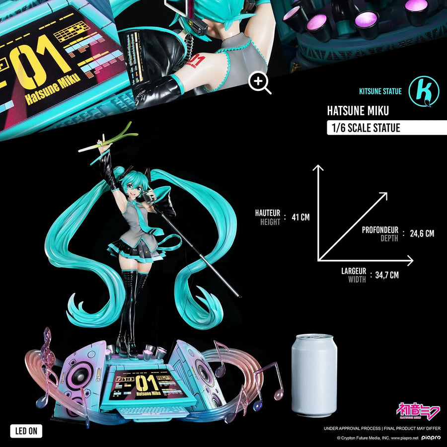 Hatsune Miku - LIMITED EDITION: 400 – Kitsune Statue – ActionFigure Brasil