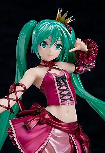 Hatsune Miku -Project Diva- 2nd - Hatsune Miku - 1/7 - Vintage Dress Ver. (Max Factory)ㅤ – Max Factory – ActionFigureBrasil — ângulo diferente