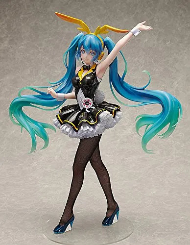 Hatsune Miku -Project DIVA- Arcade Future Tone - Hatsune Miku - B-style - 1/4 - My Dear Bunny Ver. (FREEing)ㅤ – FREEing – ActionFigureBrasil — com base expositora
