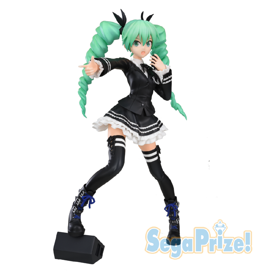 Hatsune Miku -Project DIVA- Arcade Future Tone - Hatsune Miku - SPM Figure - Dark Angel (SEGA)ㅤ – SEGA – ActionFigureBrasil
