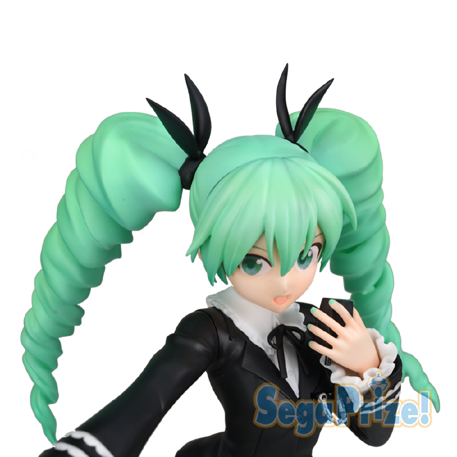 Hatsune Miku -Project DIVA- Arcade Future Tone - Hatsune Miku - SPM Figure - Dark Angel (SEGA)ㅤ – SEGA – ActionFigureBrasil