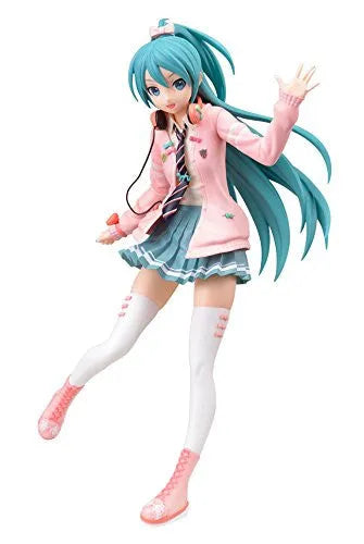Hatsune Miku -Project DIVA- Arcade Future Tone - Hatsune Miku - SPM Figure - Ribbon Girlㅤ – SEGA – ActionFigureBrasil