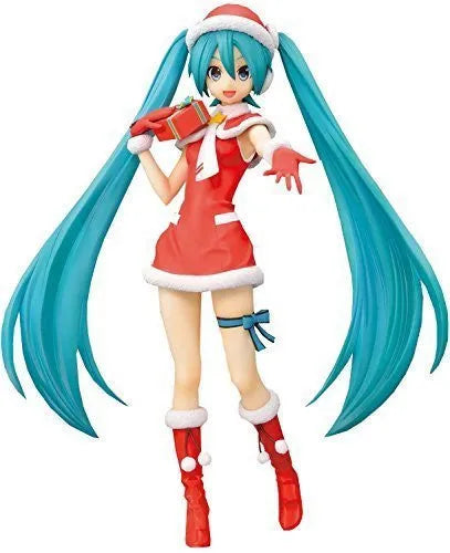 Hatsune Miku -Project Diva- F 2nd - Hatsune Miku - SPM Figure - Christmas (SEGA)ㅤ – SEGA – ActionFigureBrasil
