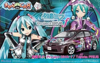 Hatsune Miku -Project Diva- F - Hatsune Miku - Itasha - Toyota Prius 2009 - 1/24 (Fujimi)ㅤ – Fujimi – ActionFigure Brasil