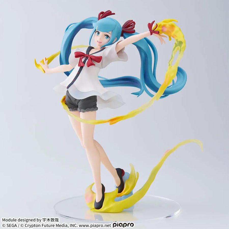 Hatsune Miku Project Diva Mega 39's - Hatsune Miku - Figurizm Alpha - Shiny T.R. (SEGA)ㅤ – Sega – ActionFigure Brasil