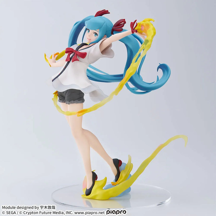 Hatsune Miku Project Diva Mega 39's - Hatsune Miku - Figurizm Alpha - Shiny T.R. (SEGA)ㅤ – Sega – ActionFigure Brasil