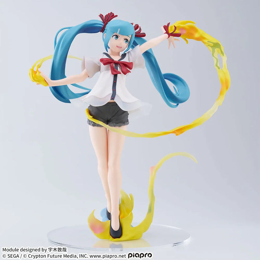 Hatsune Miku Project Diva Mega 39's - Hatsune Miku - Figurizm Alpha - Shiny T.R. (SEGA)ㅤ – Sega – ActionFigure Brasil