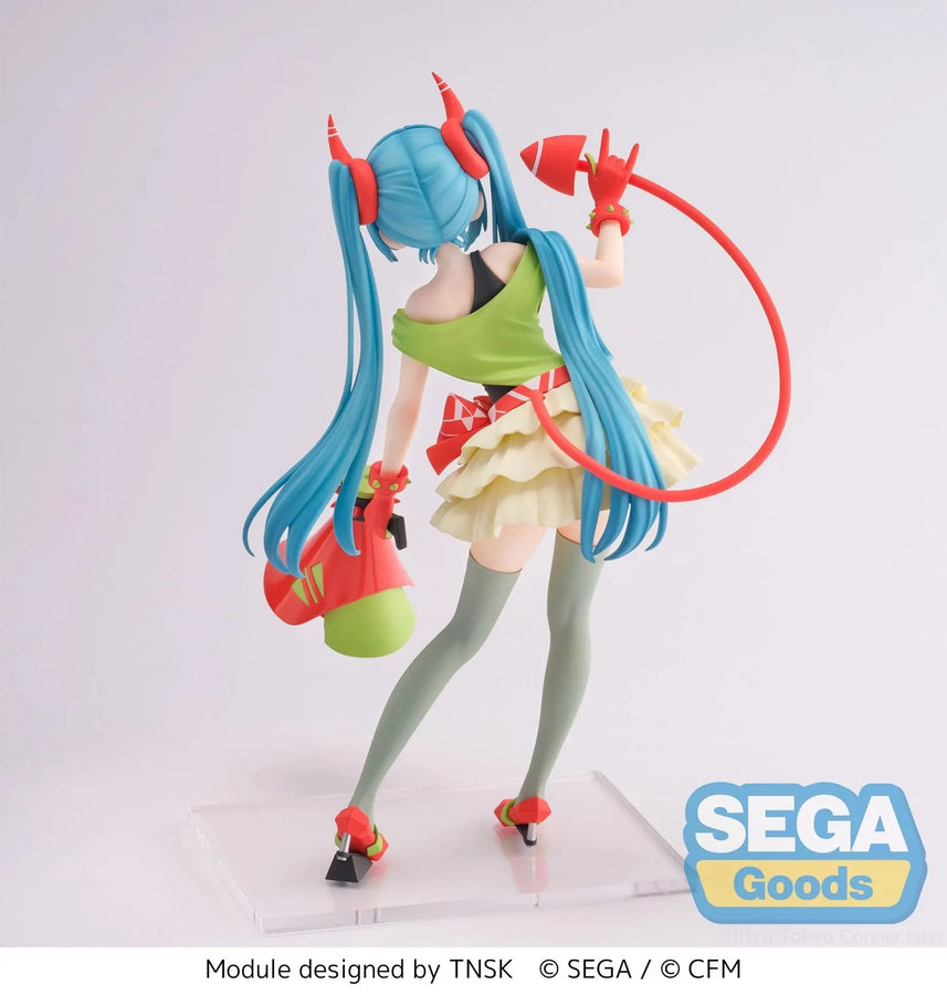 Hatsune Miku -Project Diva- X - Hatsune Miku - Figurizm Alpha - DE:MONSTAR T.R. (SEGA)ㅤ – SEGA – ActionFigureBrasil