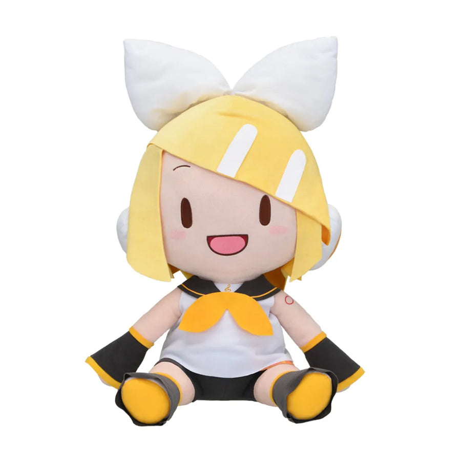 Hatsune Miku Series - Fluffy Petite Dodeka Jumbo Plush - Kagamine Rin (Sega)ㅤ – Sega – ActionFigure Brasil