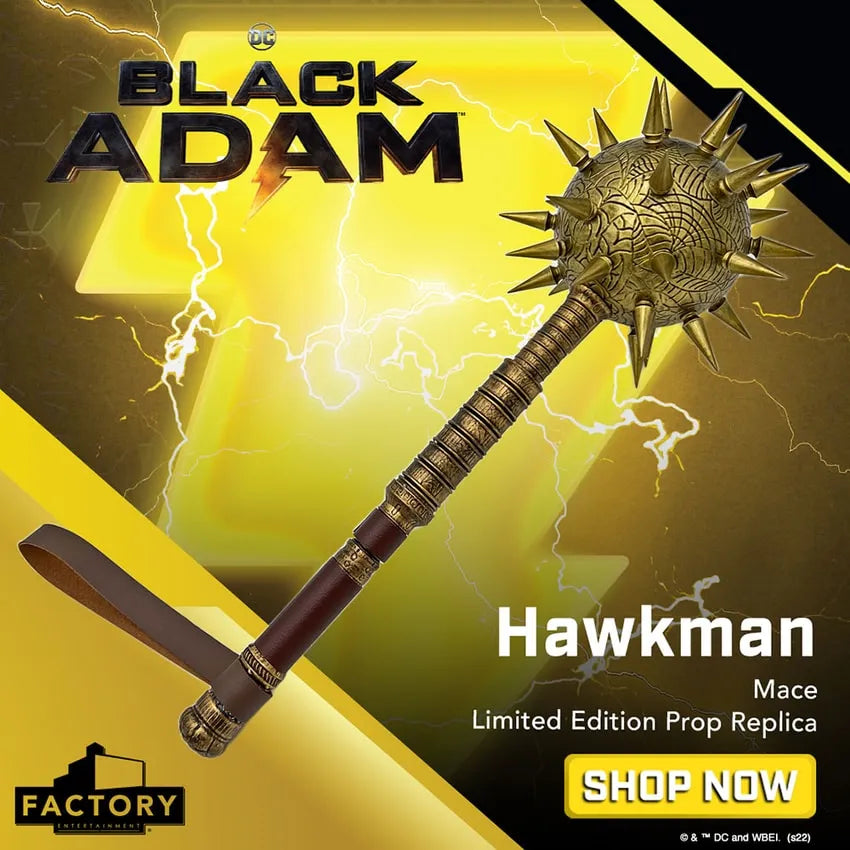 Hawkman Mace - LIMITED EDITION: 1000 – Factory Entertainment – ActionFigure Brasil