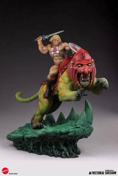 He-Man™ & Battle Cat™ - LIMITED EDITION: 150 – Tweeterhead – ActionFigure Brasil — close