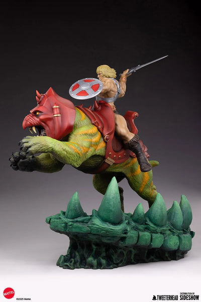 He-Man™ & Battle Cat™ - LIMITED EDITION: 150 – Tweeterhead – ActionFigure Brasil — acessórios