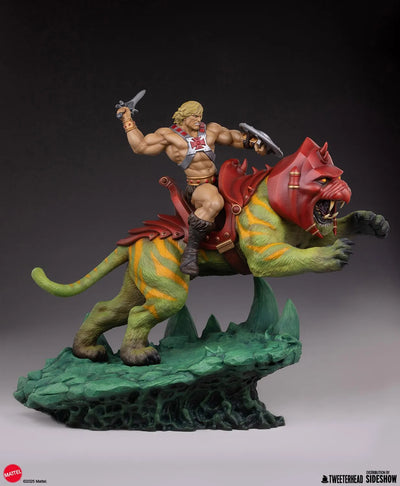 He-Man™ & Battle Cat™ - LIMITED EDITION: 150 – Tweeterhead – ActionFigure Brasil — ângulo diferente