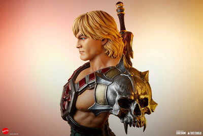 He-Man Legends - LIMITED EDITION: 500 – Tweeterhead – ActionFigure Brasil — com base expositora