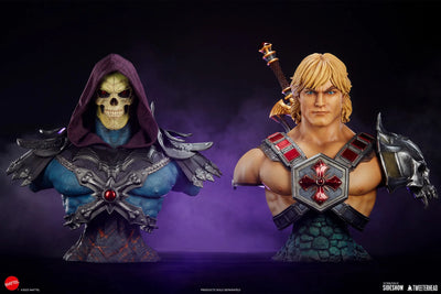 He-Man Legends - LIMITED EDITION: 500 – Tweeterhead – ActionFigure Brasil — com base expositora