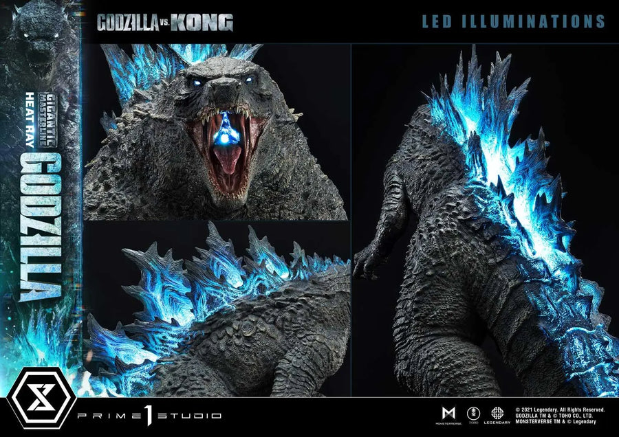 Heat Ray Godzilla (Regular Version) Godzilla vs Kong – Prime1Studio – ActionFigure Brasil