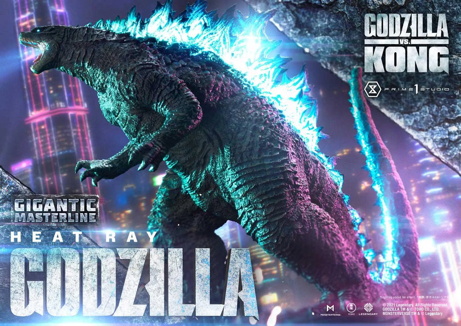 Heat Ray Godzilla (Regular Version) Godzilla vs Kong – Prime1Studio – ActionFigure Brasil