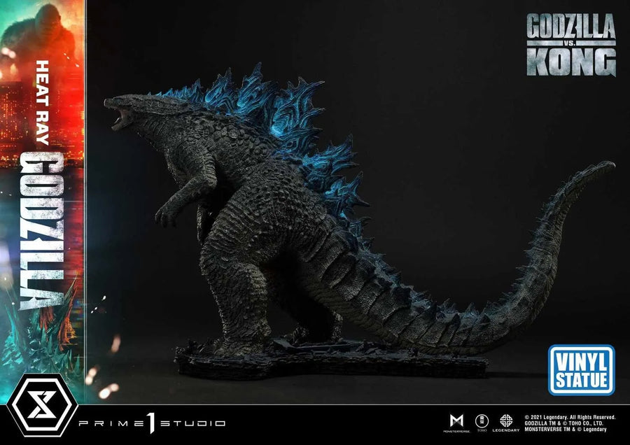 Heat Ray Godzilla (Vinyl Statue Version) Godzilla vs Kong – Prime1Studio – ActionFigure Brasil