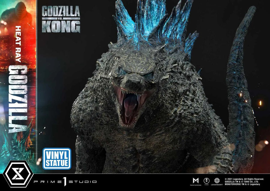Heat Ray Godzilla (Vinyl Statue Version) Godzilla vs Kong – Prime1Studio – ActionFigure Brasil