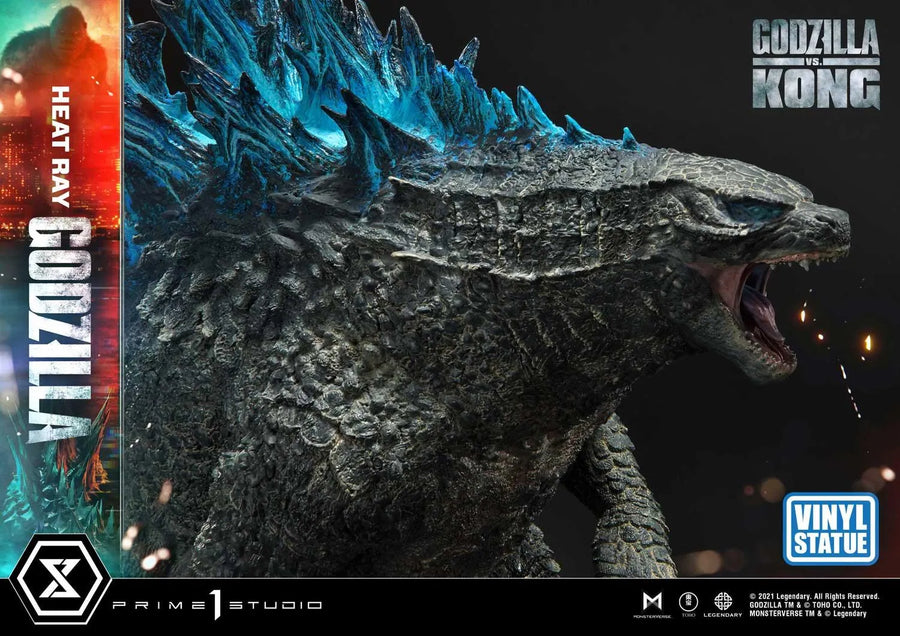 Heat Ray Godzilla (Vinyl Statue Version) Godzilla vs Kong – Prime1Studio – ActionFigure Brasil