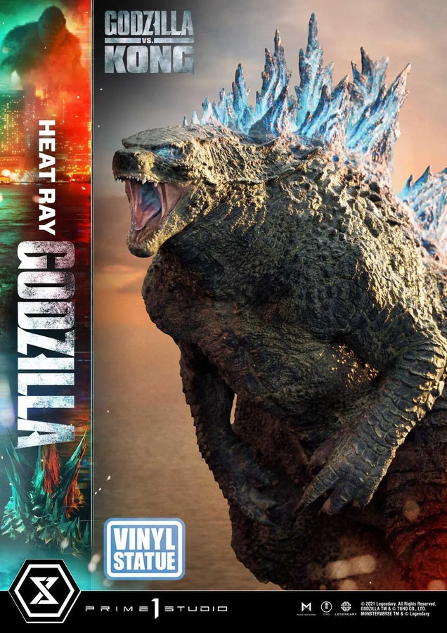 Heat Ray Godzilla (Vinyl Statue Version) Godzilla vs Kong – Prime1Studio – ActionFigure Brasil
