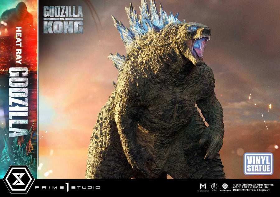 Heat Ray Godzilla (Vinyl Statue Version) Godzilla vs Kong – Prime1Studio – ActionFigure Brasil