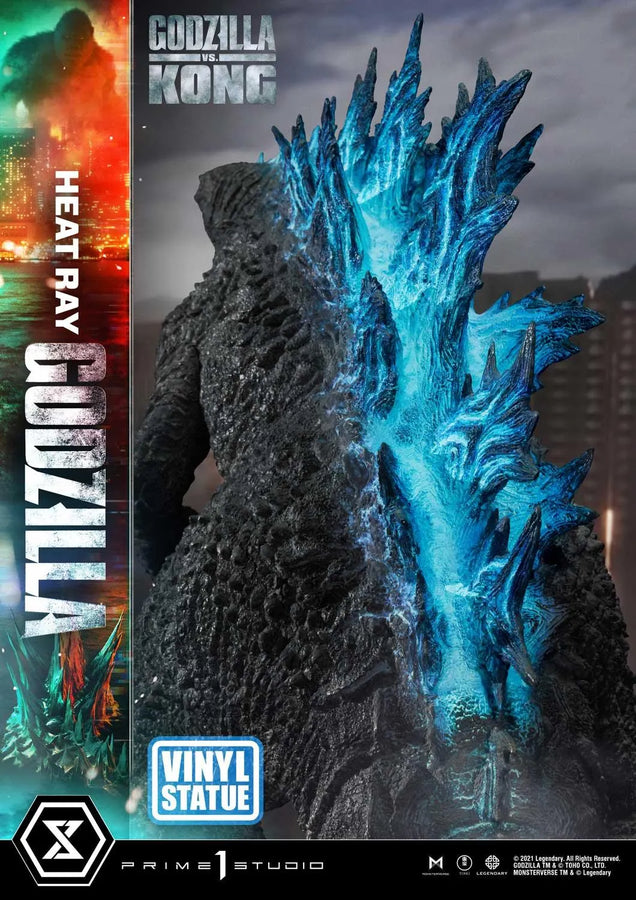 Heat Ray Godzilla (Vinyl Statue Version) Godzilla vs Kong – Prime1Studio – ActionFigure Brasil