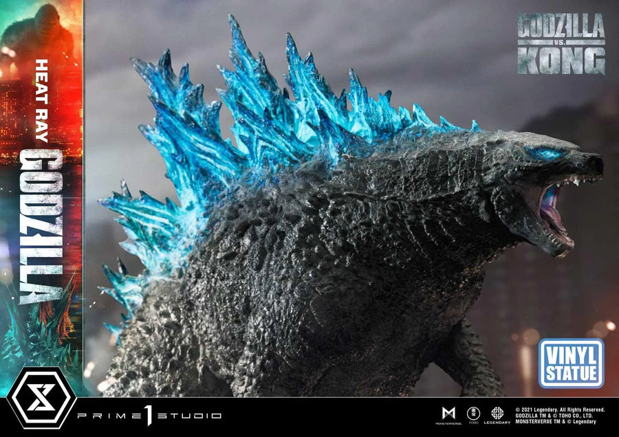 Heat Ray Godzilla (Vinyl Statue Version) Godzilla vs Kong – Prime1Studio – ActionFigure Brasil